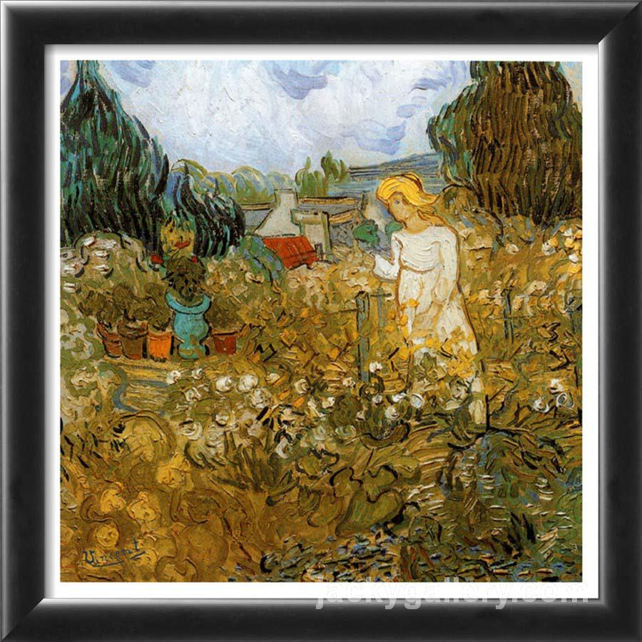 Marguerite Gachet Dans Son Jardin, Van Gogh painting